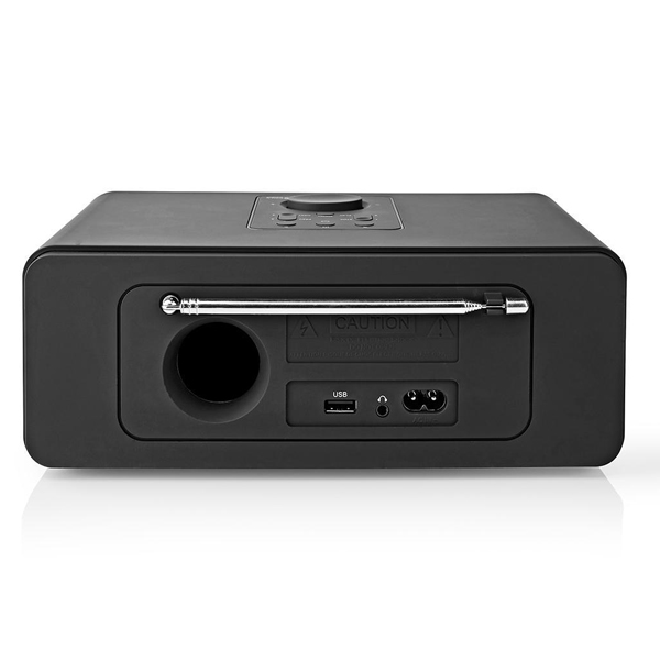 Internetové rádio Nedis RDIN4000BK, Wi-fi, Bluetooth, FM, 42 W