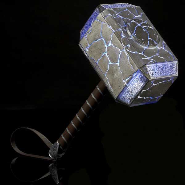 Legends Series Mighty Thor Mjolnir Electronic Hammer (Marvel)