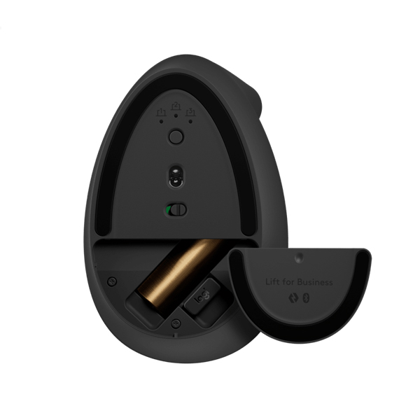 Logitech Lift for Business Vertikálna ergonomická myš, Graphite Logitech Lift for Business Vertikálna ergonomická myš, Graphite