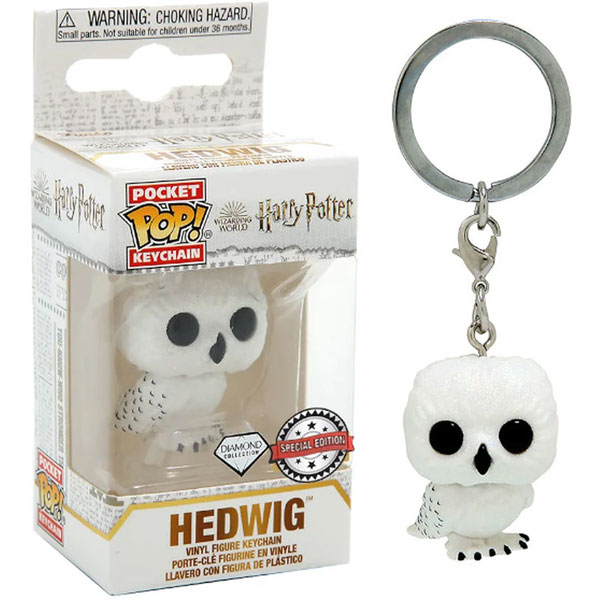 POP! Kľúčenka Hedviga Diamond Collection Special Edition (Harry Potter)