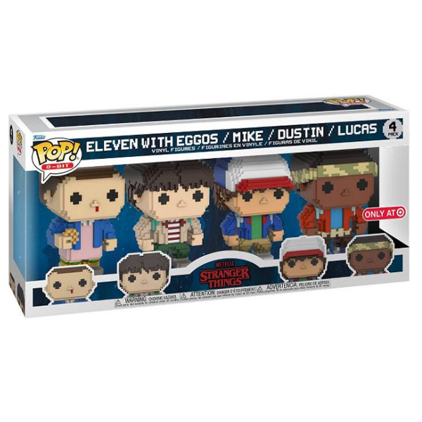 POP! TV Dustin Henderson, Lucas Sinclair, Mike Wheeler and Eleven Special Edition 4-balenie (Stranger Things)