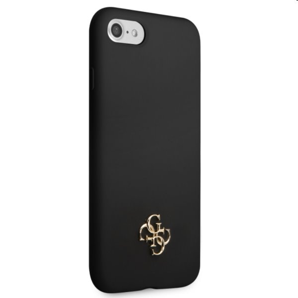 Zadný kryt Guess 4G Silicone Metal Logo pre Apple iPhone 7/8/SE2020/SE2022, čierna Zadný kryt Guess 4G Silicone Metal Logo pre Apple iPhone 7/8/SE2020/SE2022, čierna