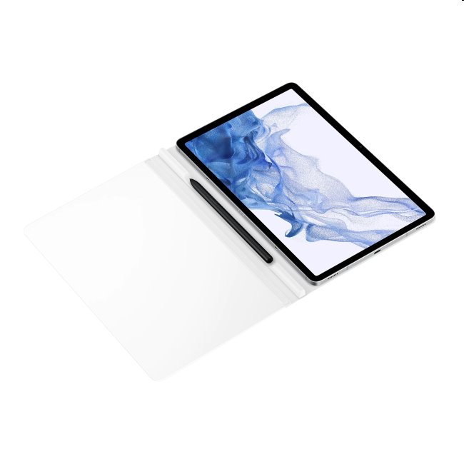 Puzdro Note View Cover pre Samsung Galaxy Tab S8 Plus, biela