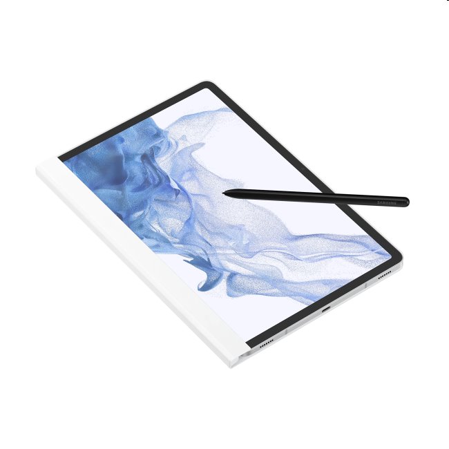 Puzdro Note View Cover pre Samsung Galaxy Tab S8 Plus, biela