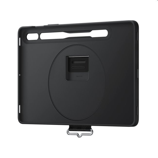 Puzdro Silicone Strap Cover pre Samsung Galaxy Tab S8, čierna Puzdro Silicone Strap Cover pre Samsung Galaxy Tab S8, čierna