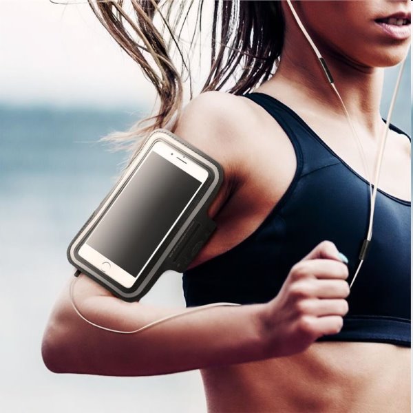Spigen Velo A700 univerzálne športové puzdro pre smartfóny Armband 6", čierne Spigen Velo A700 univerzálne športové puzdro pre smartfóny Armband 6", čierne