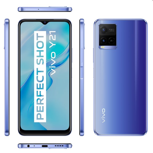 Vivo Y21, 4/64GB, metalic blue Vivo Y21, 4/64GB, metalic blue