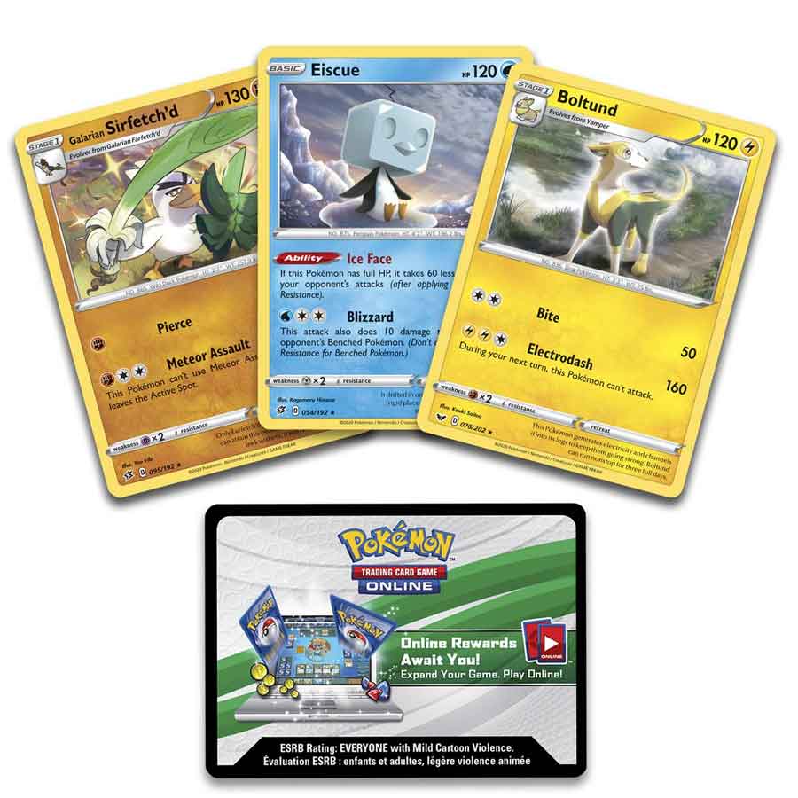 Kartová hra Pokémon TCG Knock Out Collection Boltund, Eiscue, Galarian Sirfetch’d (Pokémon)