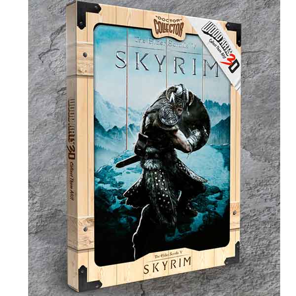 Obraz WoodArt 3D Aereal Limited Editon (Skyrim) Obraz WoodArt 3D Aereal Limited Editon (Skyrim)
