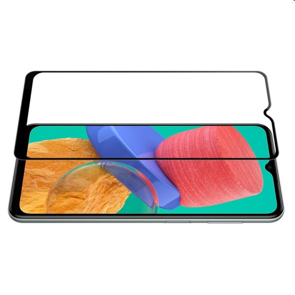 Ochranné sklo Nillkin 2.5D, Pro pre Samsung Galaxy M33, M23 5G, čierna