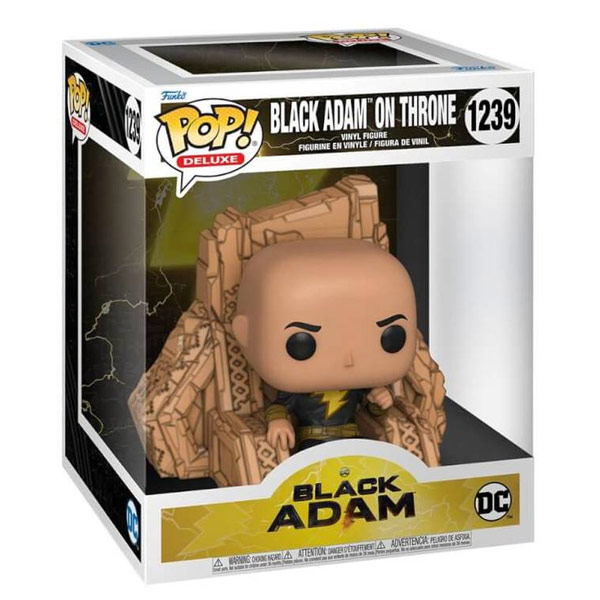 POP! Deluxe Black Adam on Throne (DC)