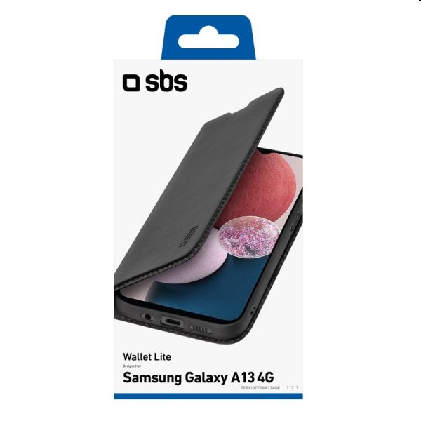Knižkové puzdro SBS Book Wallet Lite pre Samsung Galaxy A13 4G, čierna Knižkové puzdro SBS Book Wallet Lite pre Samsung Galaxy A13 4G, čierna