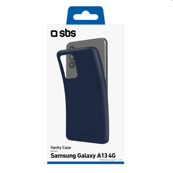 Zadný kryt SBS Vanity pre Samsung Galaxy A13 4G, modrá