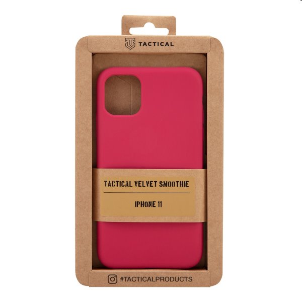 Zadný kryt Tactical Velvet Smoothie pre Apple iPhone 11, bordová Zadný kryt Tactical Velvet Smoothie pre Apple iPhone 11, bordová