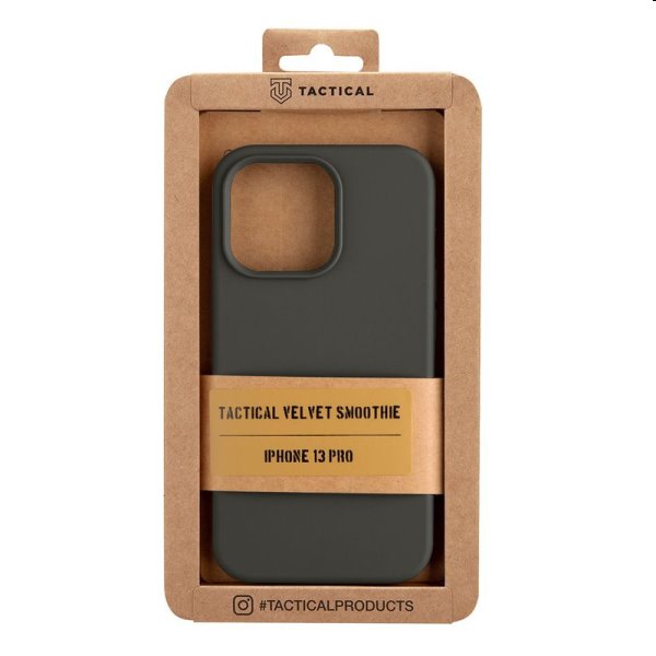 Zadný kryt Tactical Velvet Smoothie pre Apple iPhone 13 Pro, šedá Zadný kryt Tactical Velvet Smoothie pre Apple iPhone 13 Pro, šedá
