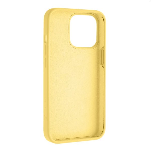 Zadný kryt Tactical Velvet Smoothie pre Apple iPhone 13 Pro, žltá