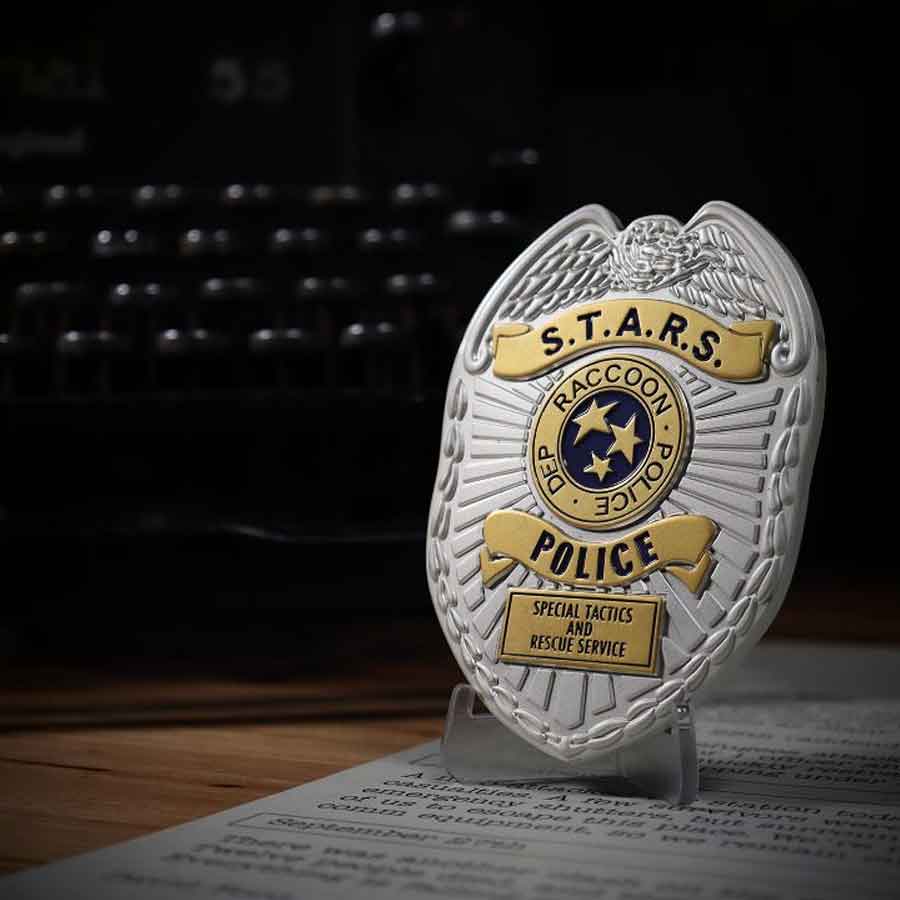 Replika odznaki Gold & Silver Plated S.T.A.R.S (Resident Evil) Replika odznaki Gold & Silver Plated S.T.A.R.S (Resident Evil)