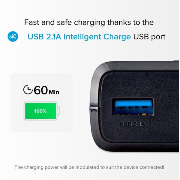SBS powerbanka 20 000 mAh mAh, 2x USB, 2,1 A, čierna SBS powerbanka 20 000 mAh mAh, 2x USB, 2,1 A, čierna