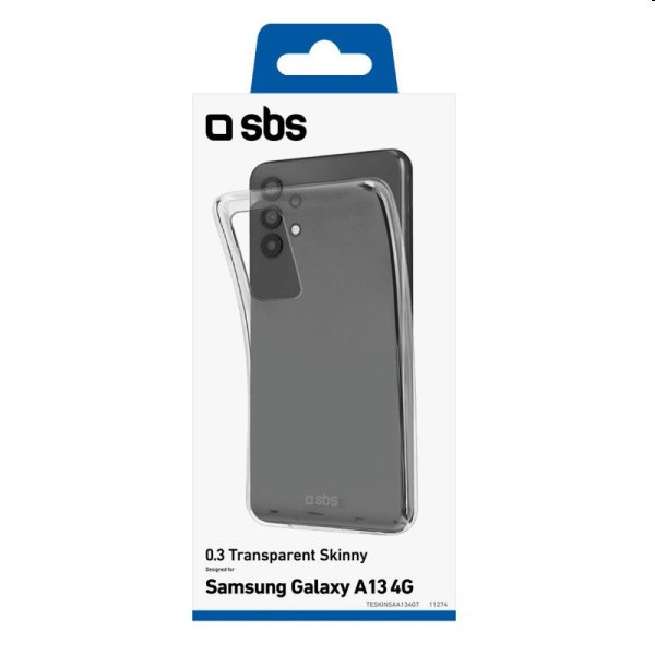 Zadný kryt SBS Skinny Cover pre Samsung Galaxy A13 4G, transparent Zadný kryt SBS Skinny Cover pre Samsung Galaxy A13 4G, transparent