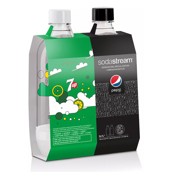SodaStream Fľaša 1l duo pack 7up & Pepsi Max SodaStream Fľaša 1l duo pack 7up & Pepsi Max