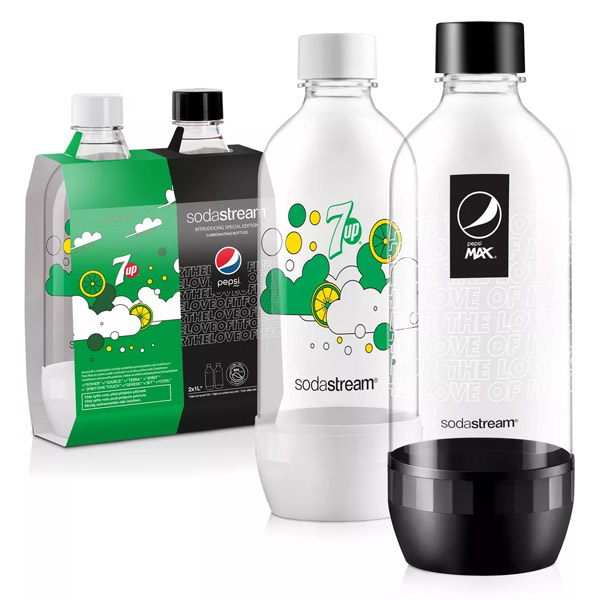 SodaStream  Fľaša 1l duo pack 7up & Pepsi Max