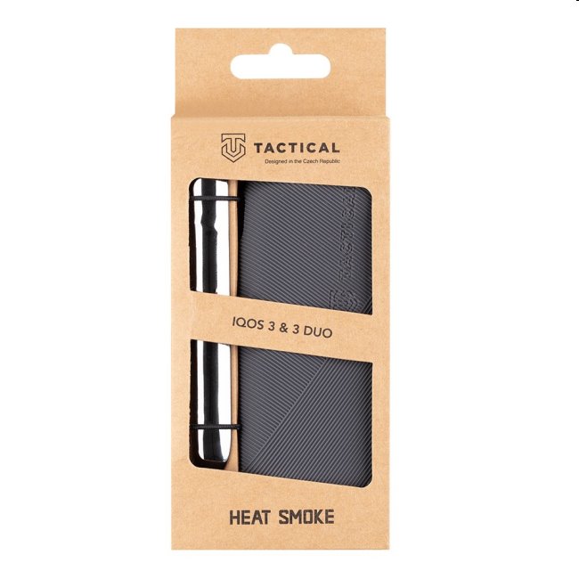 Puzdro Tactical Heat Smoke pre IQOS 3.0 a 3 Duo, čierna