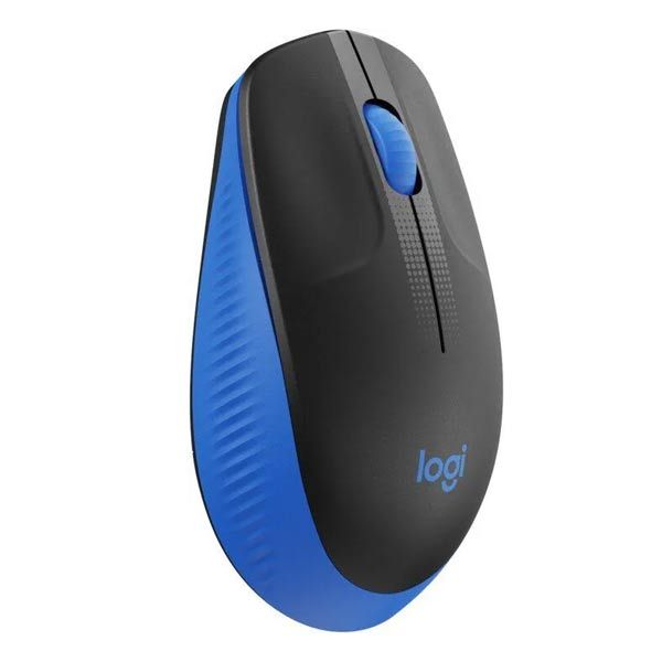 Logitech M190 - bezdrôtová myš - modrá Logitech M190 - bezdrôtová myš - modrá