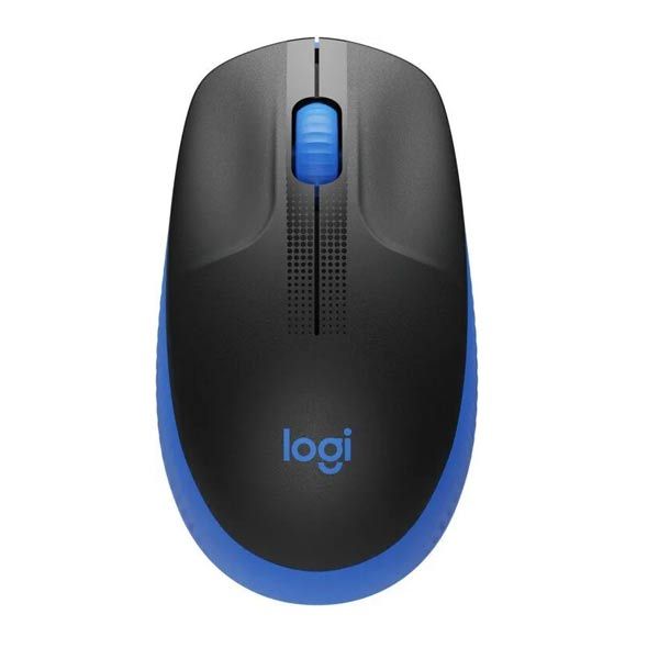 Logitech M190 - bezdrôtová myš - modrá Logitech M190 - bezdrôtová myš - modrá