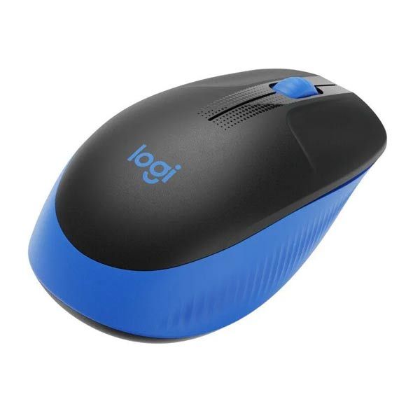 Logitech M190 - bezdrôtová myš - modrá Logitech M190 - bezdrôtová myš - modrá