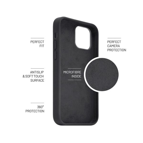FIXED Flow Zadný kryt pre Apple iPhone 11, čierne FIXED Flow Zadný kryt pre Apple iPhone 11, čierne