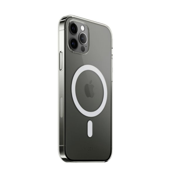 Zadný kryt FIXED MagPure pre Apple iPhone 12/12 Pro s MagSafe, transparetntná