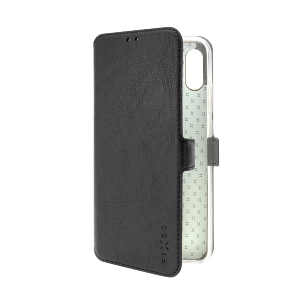 Knižkové puzdro FIXED Topic pre Xiaomi Redmi 9C/9C NFC, čierna Knižkové puzdro FIXED Topic pre Xiaomi Redmi 9C/9C NFC, čierna