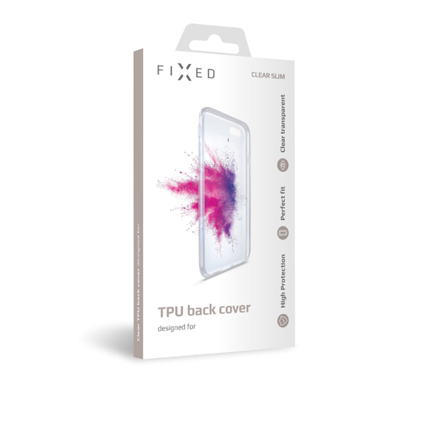 Gélový zadný kryt FIXED TPU pre Xiaomi Redmi 9C/9C NFC, transparentná Gélový zadný kryt FIXED TPU pre Xiaomi Redmi 9C/9C NFC, transparentná