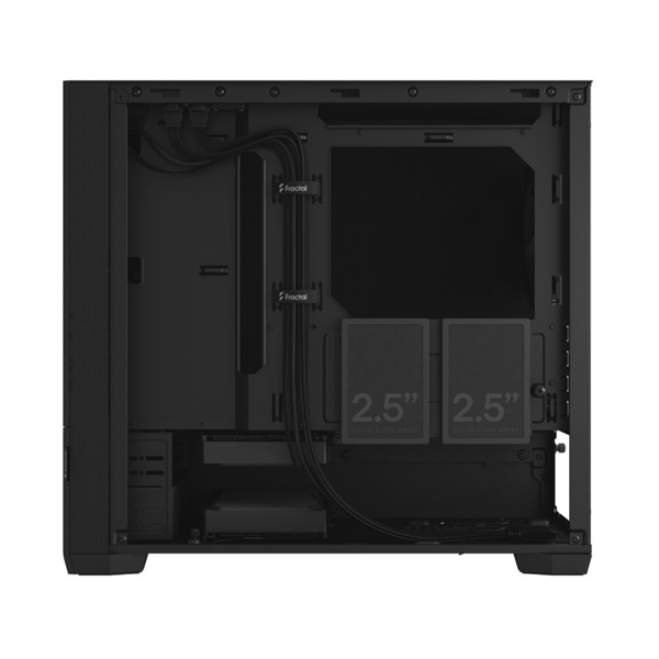 Fractal Design Pop Mini Silent PC skrinka, čierna Fractal Design Pop Mini Silent PC skrinka, čierna
