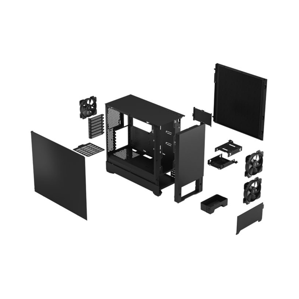 Fractal Design Pop Silent Black Solid Fractal Design Pop Silent Black Solid