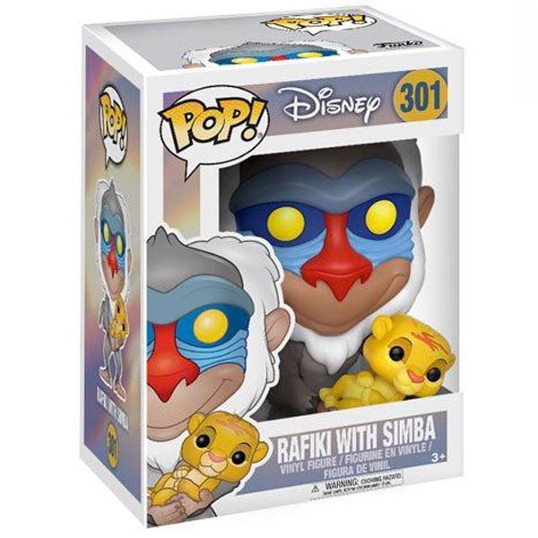 POP! Disney: Rafiki with Simba (Lion King)