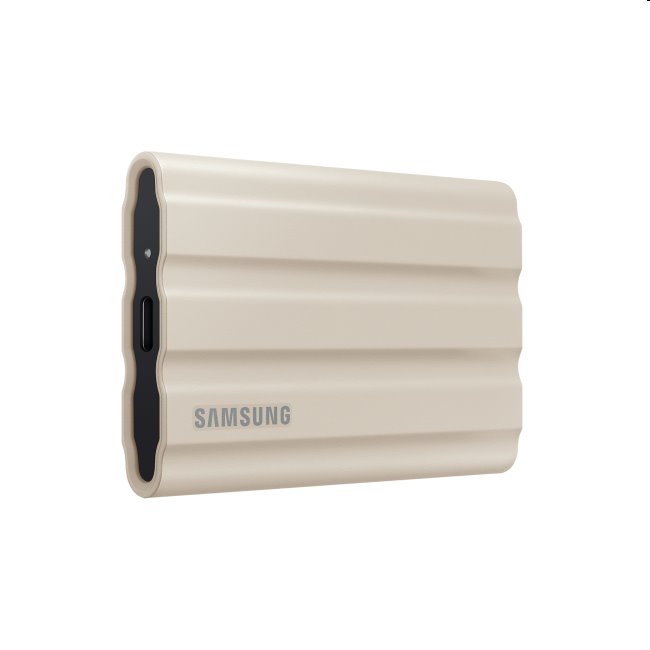 Samsung SSD disk T7 Shield, 1 TB, USB 3.2, béžová