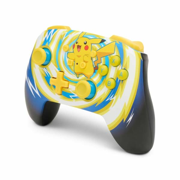 Bezdrôtový ovládač PowerA Enhanced pre Nintendo Switch, Pikachu Vortex