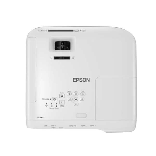 Bezdrôtový projektor Epson EB-FH52, biely