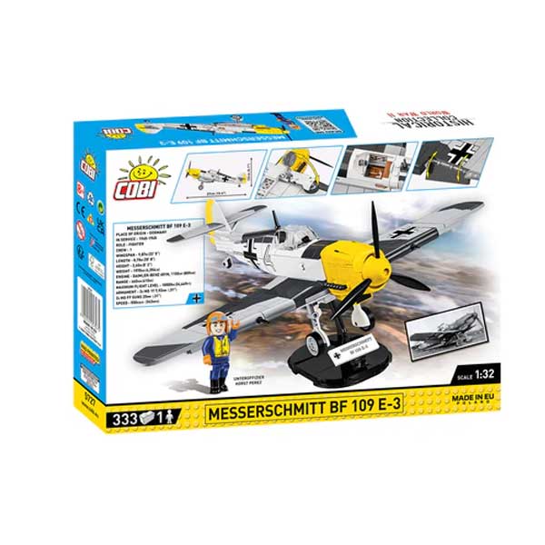 Cobi Nemecké stíhacie lietadlo Messerschmitt BF 109 E-3 Cobi Nemecké stíhacie lietadlo Messerschmitt BF 109 E-3