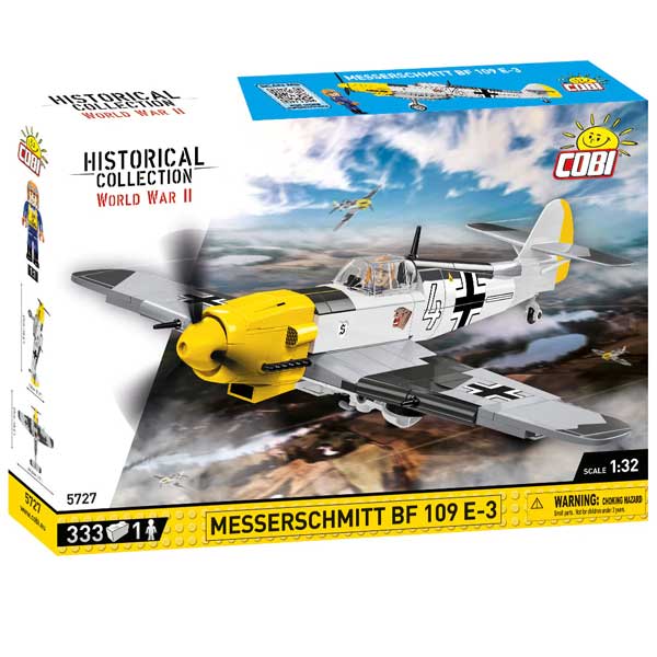 Cobi Nemecké stíhacie lietadlo Messerschmitt BF 109 E-3