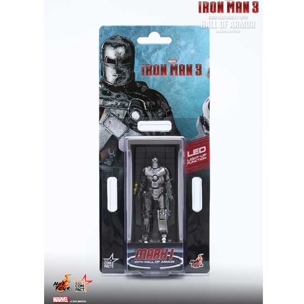 Figúrka Marvel Iron Man 3 Mark 1 with Hall of Armor