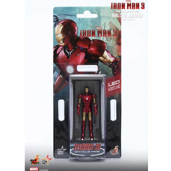 Figúrka Marvel Iron Man 3 Mark 3 with Hall of Armor