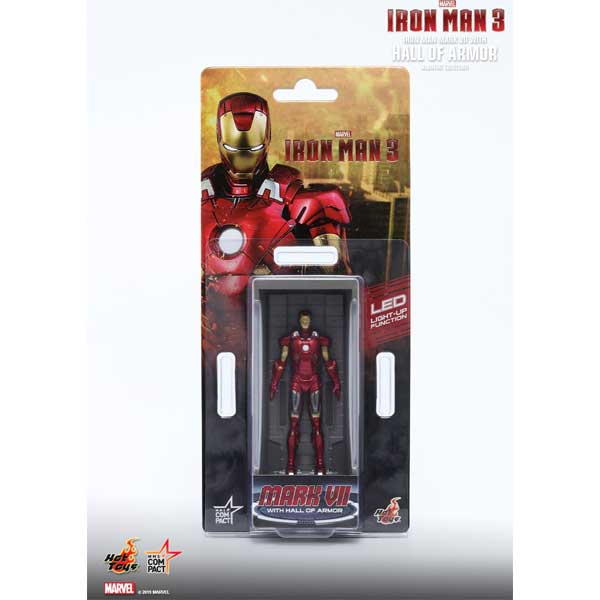 Figúrka Marvel Iron Man 3 Mark 7 with Hall of Armor