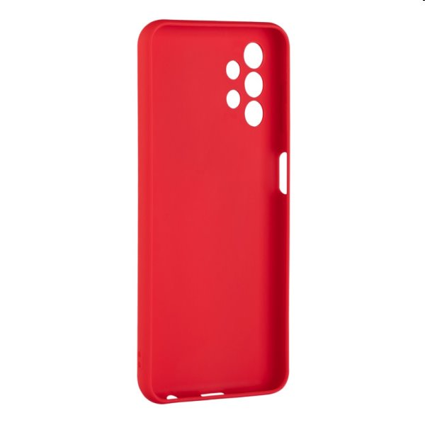 Zadný pogumovaný kryt FIXED Story pre Samsung Galaxy A13, červená
