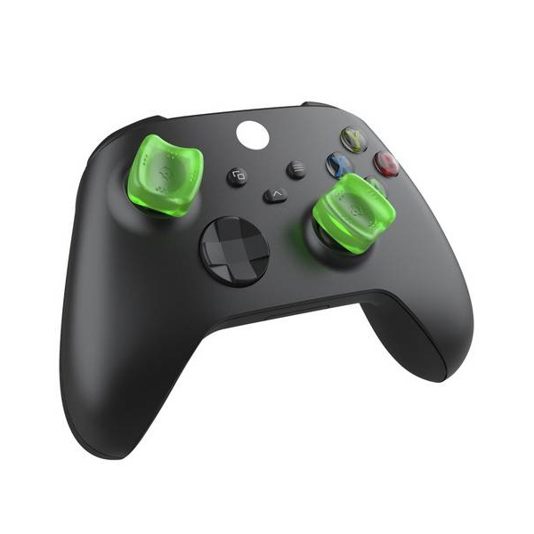 Gioteck Sniper Thumb Grips Translucent Green pre Xbox Series