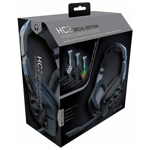 Herné slúchadlá Gioteck HC2 Wired Stereo Gaming Headset Decal Edition