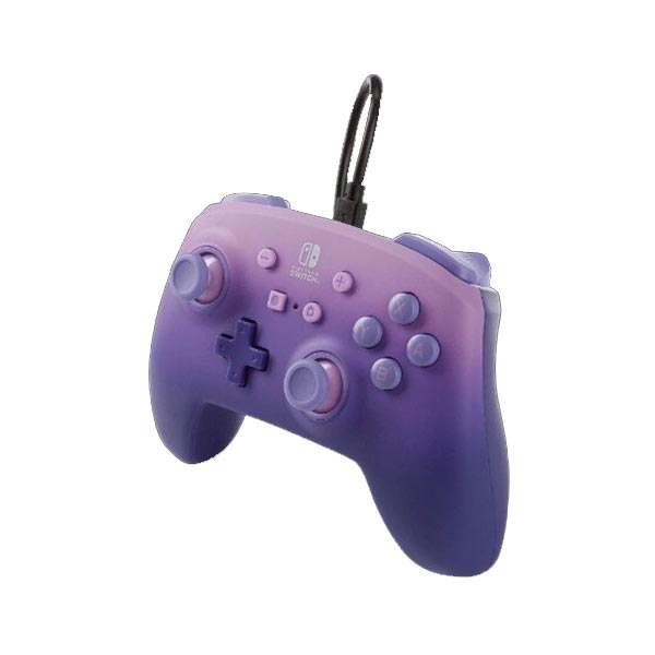 Káblový ovládač PowerA Enhanced pre Nintendo Switch, Fantasy Fade Purple