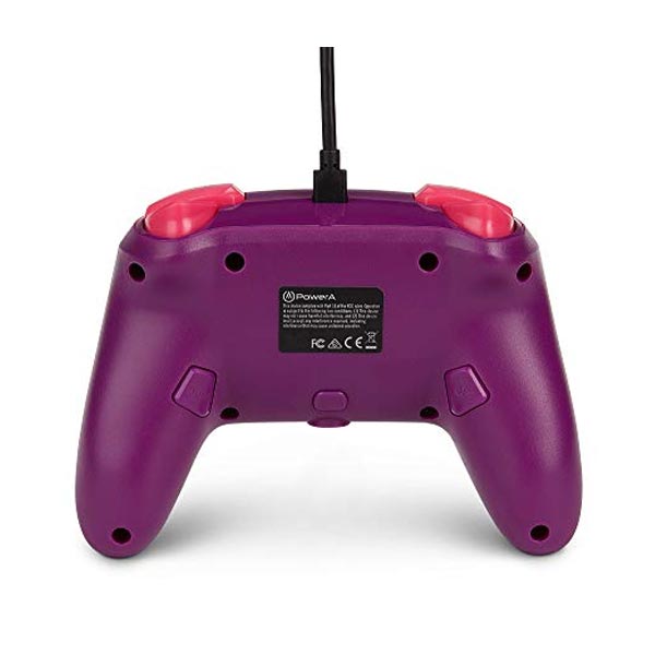 Káblový ovládač PowerA Enhanced pre Nintendo Switch, Fantasy Fade Red