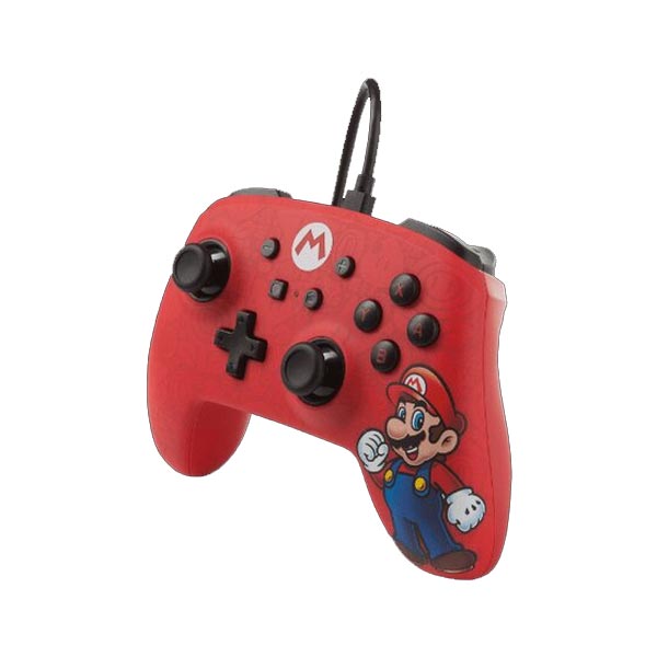 Káblový ovládač PowerA Enhanced pre Nintendo Switch, Mario